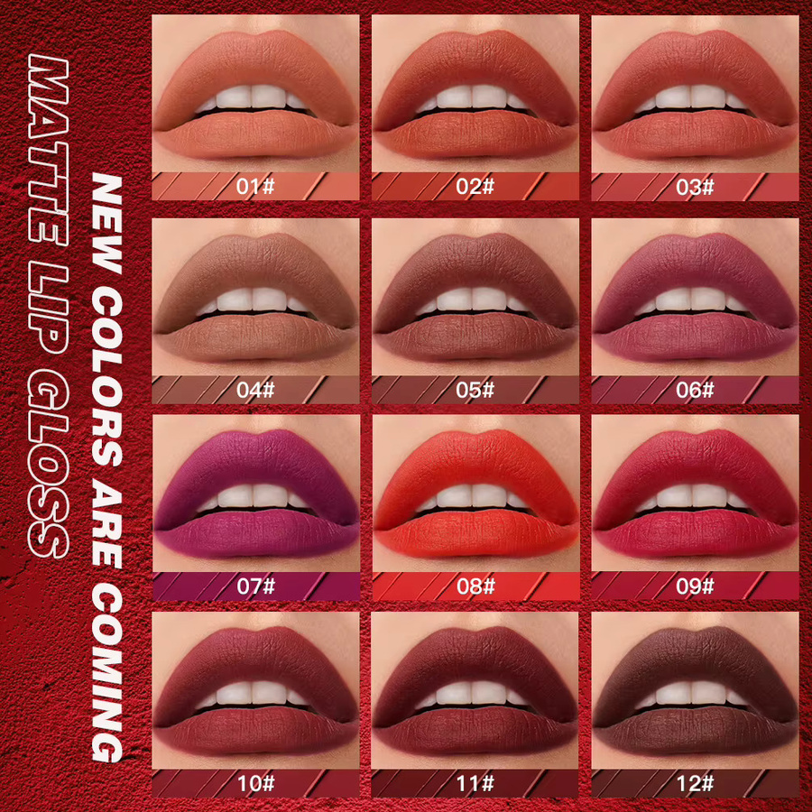 QIBEST Lippenstift, Nude, Matt, Damen - Bild 3