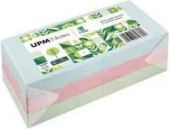 UPM Notes Haftnotizen Pastell in Blau, Pink, Grün und Mehrfarbig, 100 Blatt pro Block, B x H: 7,5 x 7,5 cm - Bild 1