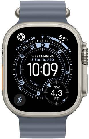Apple Watch Ultra 3 Smartwatch, GPS + Cellular, 49 mm, Natur Titanium, Unisex - Bild 2