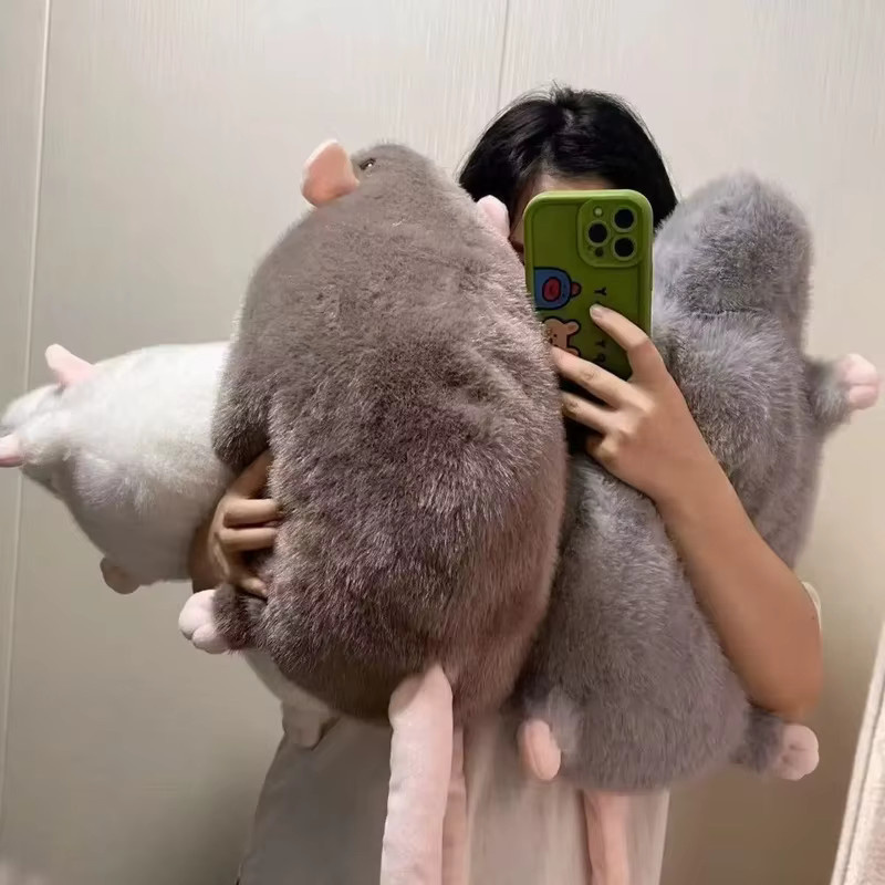 Aoger Fancy Rat, Plüschtier, Grau - Bild 3