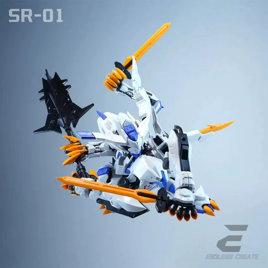 Bandai MGSD SR-01 BYAKI ENDLESS CREATE, Bausatz, Roboter, Kunststoff - Bild 3