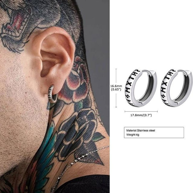 Rui Di Creolen, Edelstahl, Silber, Unisex - Bild 1