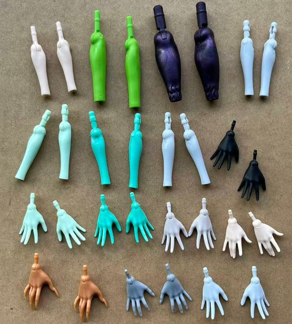 Disney Fantasy Monster-Puppenhände und -Ellbogen-Set, Zubehör, Bunt / Mehrfarbig - Bild 1