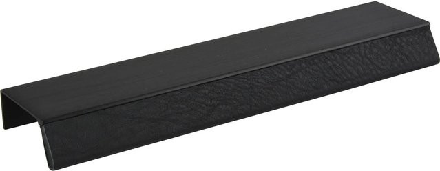 Furnipart Griffleiste Bench La für Aluminium in Schwarz mit Leder Schwarz, Länge: 200 mm - Bild 1