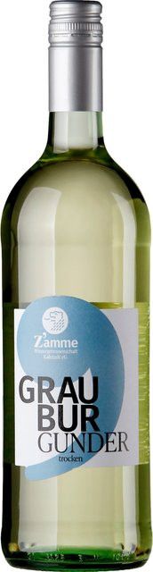 Winzergenossenschaft Kallstadt Grauburgunder Weißwein, Pfalz, 2025, trocken, 12,5 % vol, 1,0 l - Bild 1