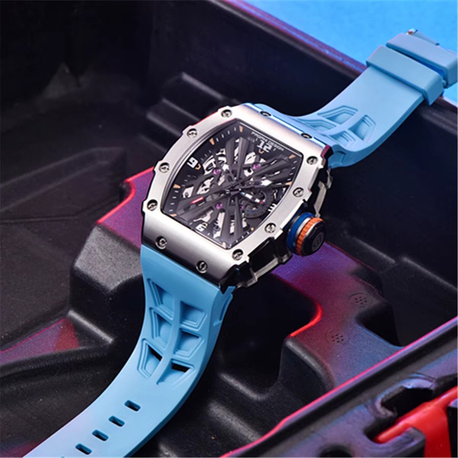 Pagani Design Armbanduhr, Quarz, Edelstahl, Saphirglas, Rechteckig, Herren - Bild 5