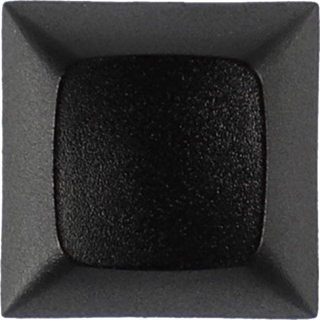 YMDK Blank DSA 1u Tastenkappen Homing Keys aus PBT für MX Switches, 2 Stück, Schwarz und Grau - Bild 1