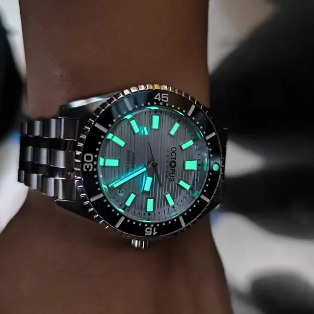 Octopus Armbanduhr, Automatik, Edelstahl, Saphirglas, 39 mm, Herren - Bild 1