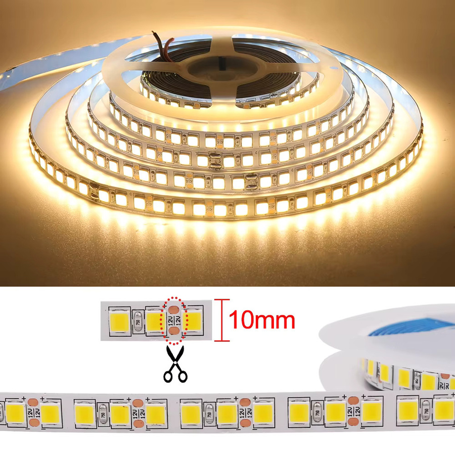 HEGEHE RGBW LED-Streifen SMD 5054 mit 120 LEDs pro Meter, DC 12V, wasserdicht IP65, Farben: Rot, Grün, Blau, Weiß - Bild 2