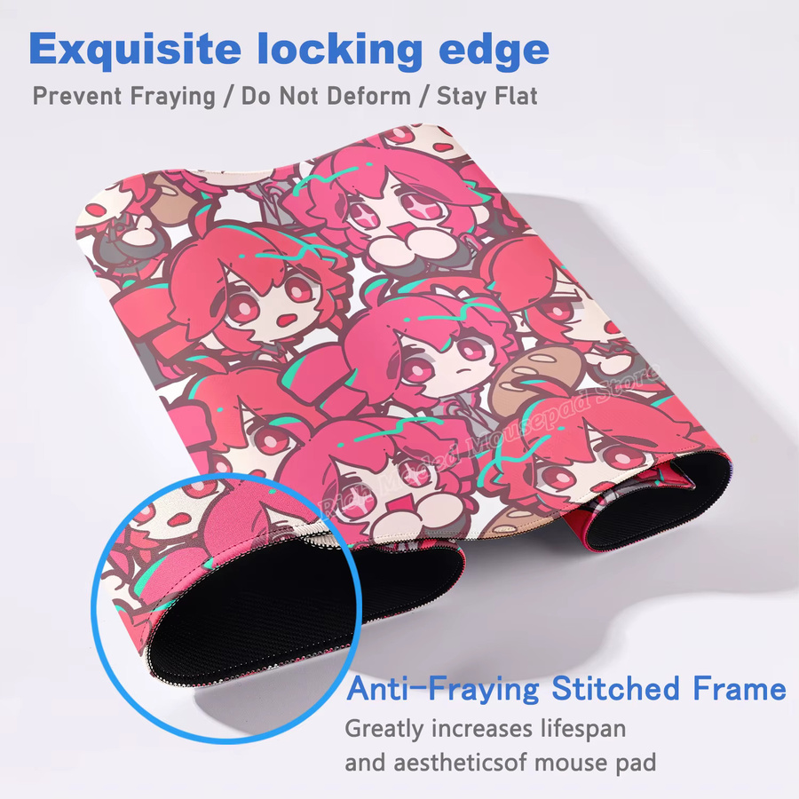 Kawaii Anime Girl Gaming Mauspad K-Kasane Teto XXL Schreibtischmatte in Multicolour - Bild 2