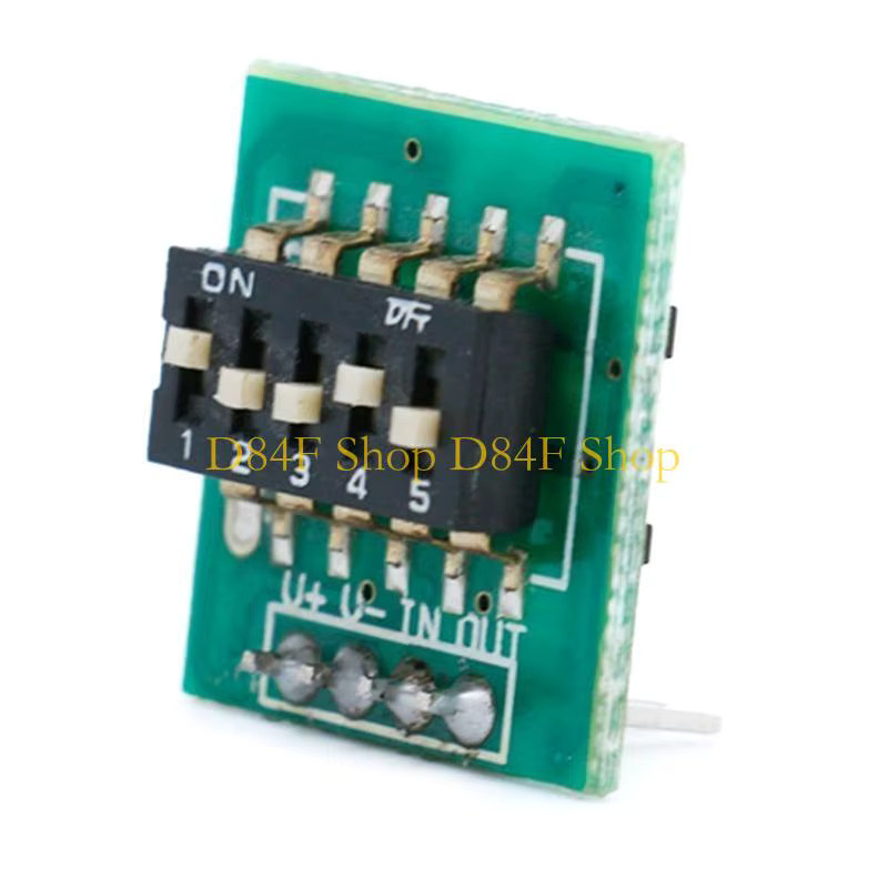 D84F Zeitrelais Verzögerungssteuerplatine DC 5V 12V 24V mit einstellbarem Timer 10S-24H in Grün - Bild 2