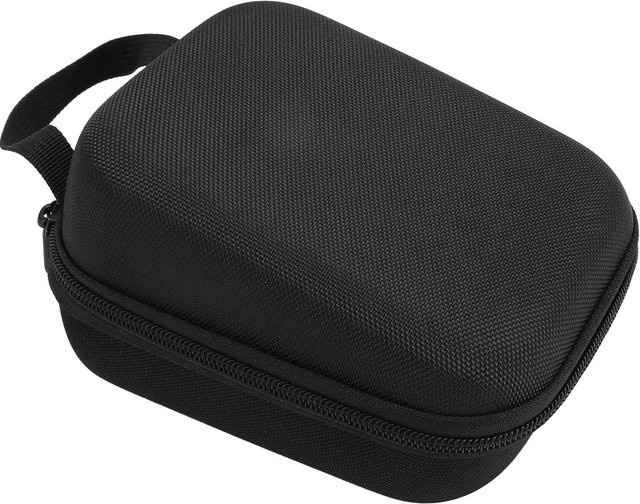Tragbare mfySpace Reisetasche aus EVA Nylon mit Hartschale und Netztasche, Schwarz - Bild 1