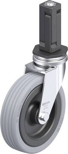 Blickle Apparate-Lenkrolle LRA-VPA 100G-EV03 in Schwarz und Grau mit 100 mm Rad-Durchmesser und 70 kg Tragfähigkeit - Bild 1