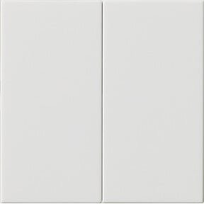 Gira Bedienaufsatz 2fach weiß 536203 - Bild 1