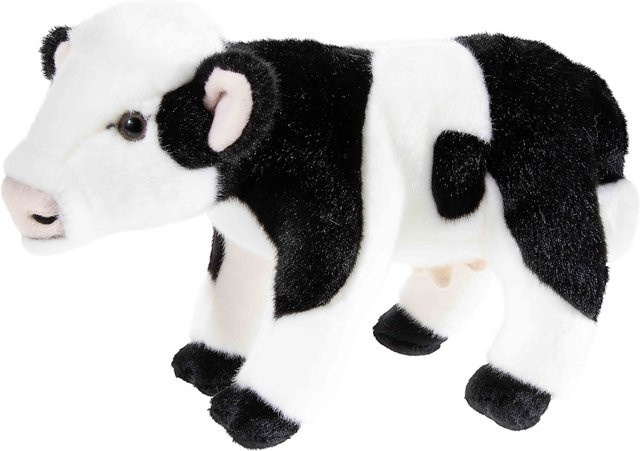 Heunec Alpenwelt Kuh schwarz-weiß, Plüsch / Textil - Bild 1
