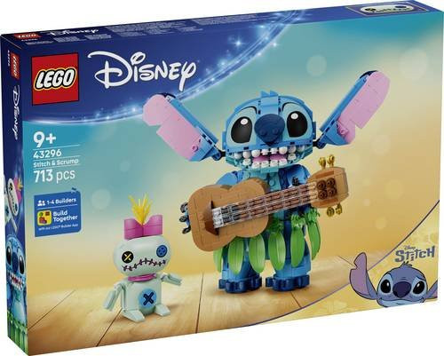 LEGO Disney Lilo & Stitch Stitch und Scrump Konstruktionsspielzeug ab 9 Jahren - Bild 1
