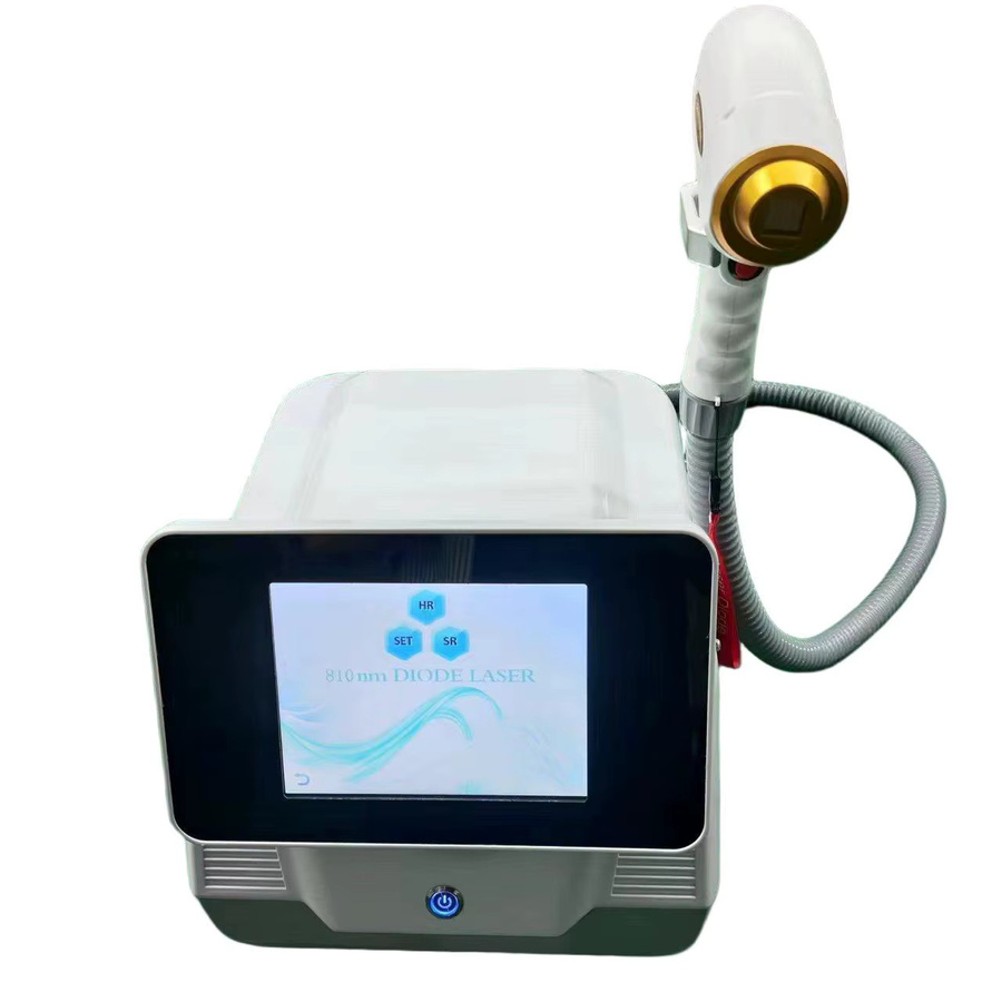 dubniy Diodenlaser-Haarentfernungsgerät mit Eiskühlung, Gesicht und Körper, Unisex - Bild 3