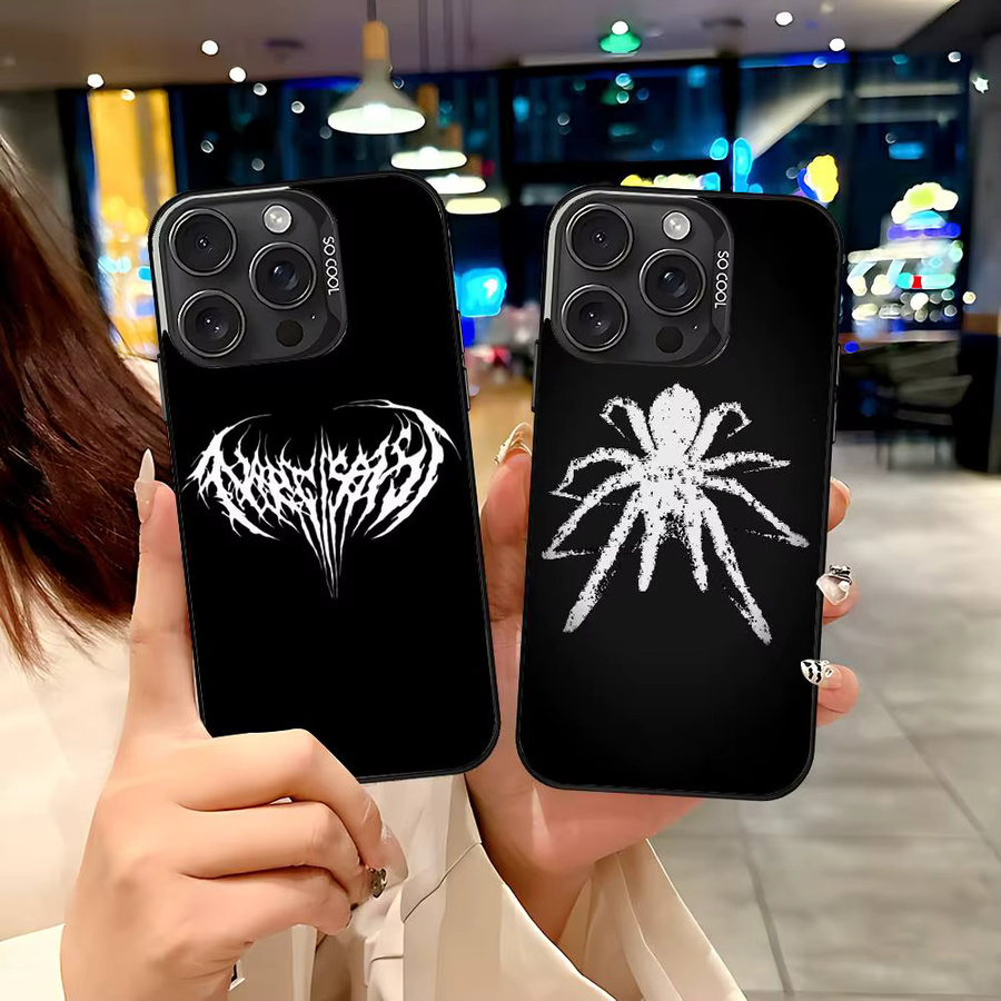Stoßfeste Handyhülle Narcissist Opium Carti Ken Carson Merch für Apple iPhone 11 bis 17 Pro Max Plus X XR in Schwarz - Bild 2