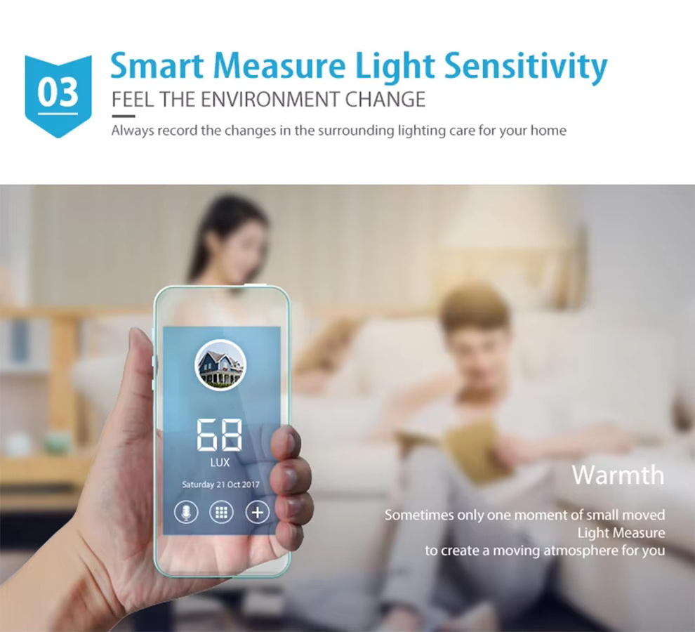 NEO COOLCAM Smart Home Z-Wave PIR Bewegungssensor mit Lux und Temperaturdetektor in Weiß, EU 868.4 - Bild 3