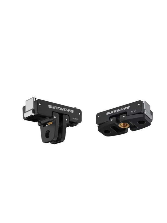 DJI Magnetischer Adapter und Nano Schnellwechselplatte für DJI Osmo Action 6 in Schwarz - Bild 5