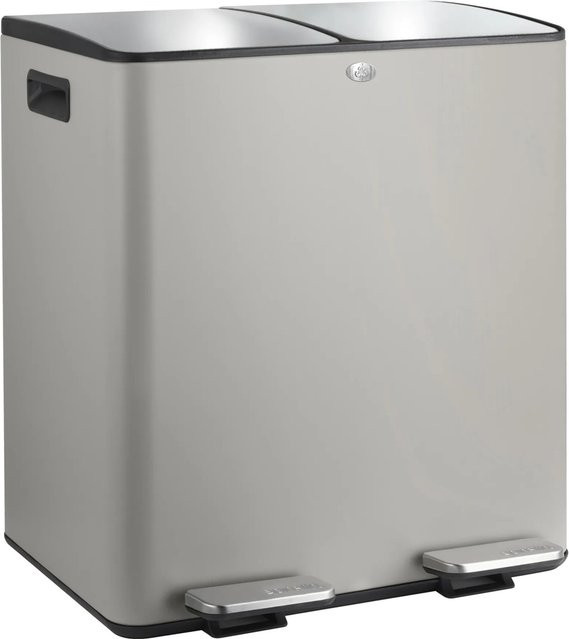 Spirella Kosmetikeimer Aliya 2 x 20 Liter in Taupe Matt - Bild 1