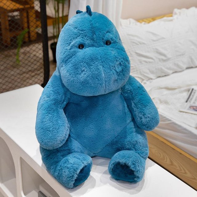 Kidsly Dinosaurier Panda Braunbär, Kuschelpuppe, Stofftier, 50cm, ab 14 Jahre - Bild 1
