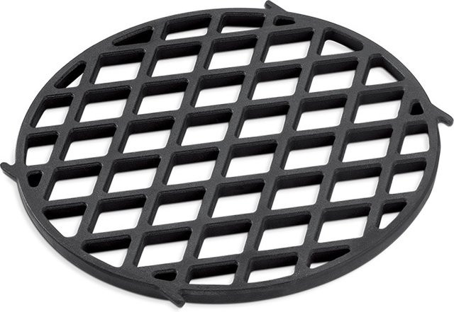 Weber Gourmet BBQ-System Sear Grate Grillrost aus Gusseisen, Schwarz, Durchmesser: 30 cm - Bild 4