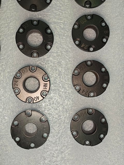 Adapter für Lenkrad-Motorwellen in Schwarz - Bild 1