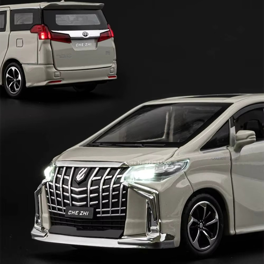 RMZ city Alphard Land Cruiser, Spielzeugautomodell, Maßstab 1:32, mit Licht und Sound - Bild 3