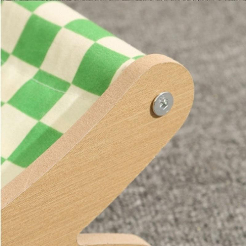 Yiran Furniture Katzennest aus Massivholz mit abnehmbarem und waschbarem Bezug zum Spielen und Schlafen - Bild 2