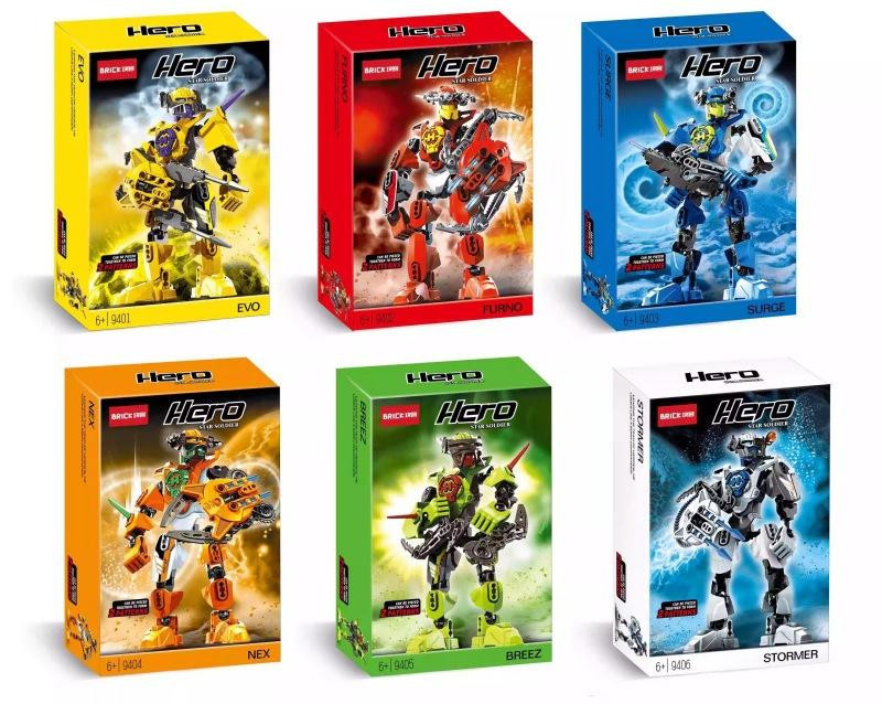 Hero Factory Bionicle Furno Evo Kombinierter Roboter Mech Modell Bausteine Set - Bild 2