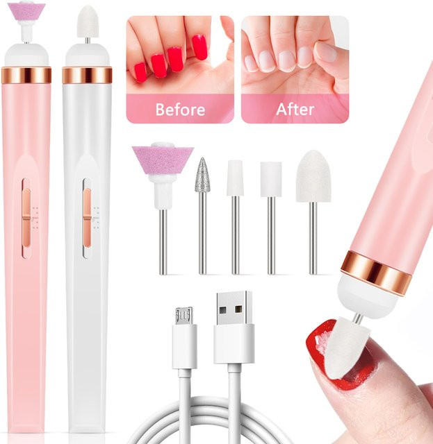 Yikoolin Elektrische Nagelbohrmaschine, Nagel Feile Kit, Unisex - Bild 1
