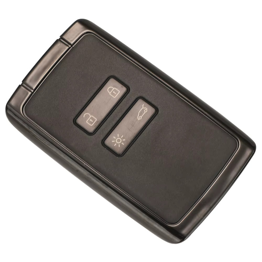 Jingyuqin Smart Card Schlüssel Fernbedienung 433 MHz 4A NCF29A1M HITAG AES Keyless GO KR5IK4CH-01 Schwarz für Megane 4 Espace V Talisman mit NFC - Bild 2