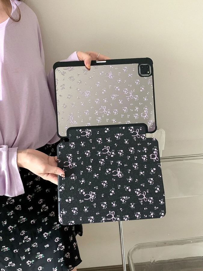 BLOCROSS Spiegel-Acryl Smart Case für iPad mit Stifthalter in Silver oder Black - Bild 5