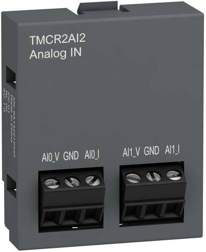 Schneider Electric TMCR2AI2 Erweiterungsmodul in Grau - Bild 1