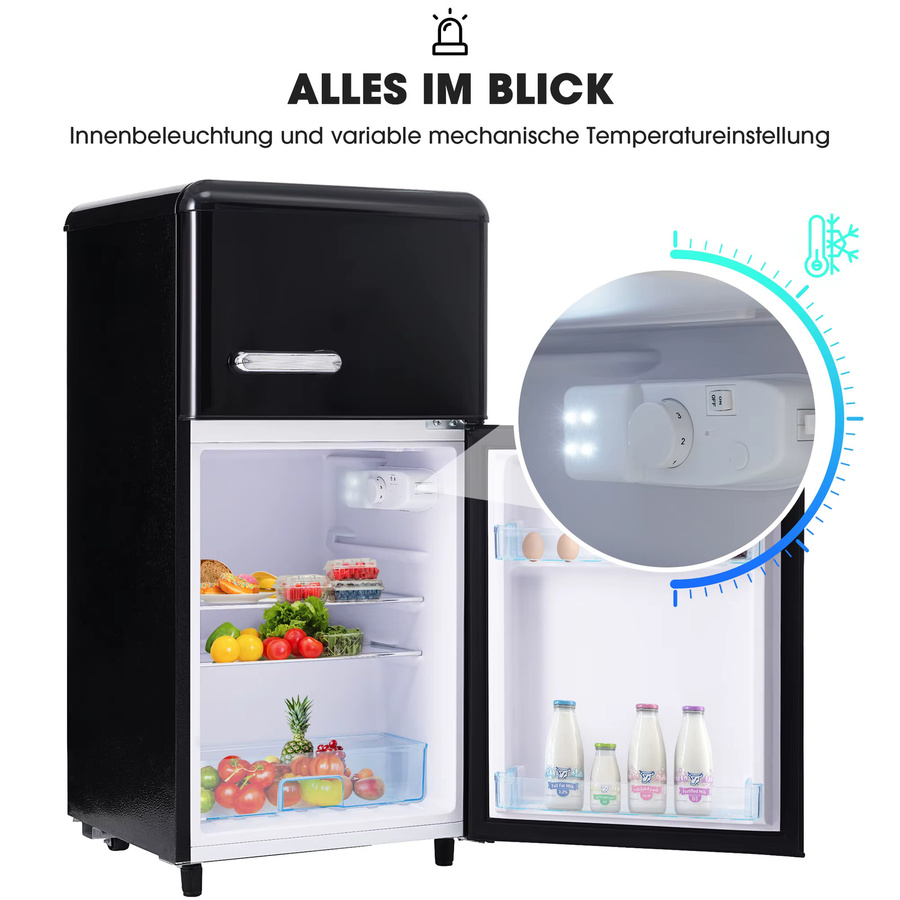 Jugacool Minikühlschrank 72 Liter in Schwarz für Auto und Haushalt - Bild 2