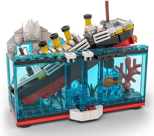 Yiran toy Titanic Konstruktionsbausteine Titanic Konstruktionsspielzeug - Bild 1