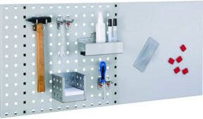 Kappes LogoChart Lager Set 4 aus Kunststoff in Grau RAL 7035 - Bild 1
