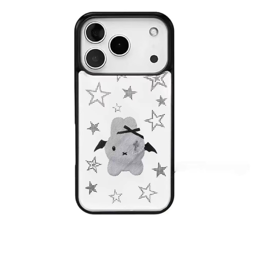 DecoPhone Handyhülle Star-Serie mit niedlichem Kaninchen für iPhone 11 bis 17 Pro Max, Farbe: Grün, AIR PLUS Epoxidharz-Telefonhülle aus TPU mit Anti-Drop-Schutz - Bild 2