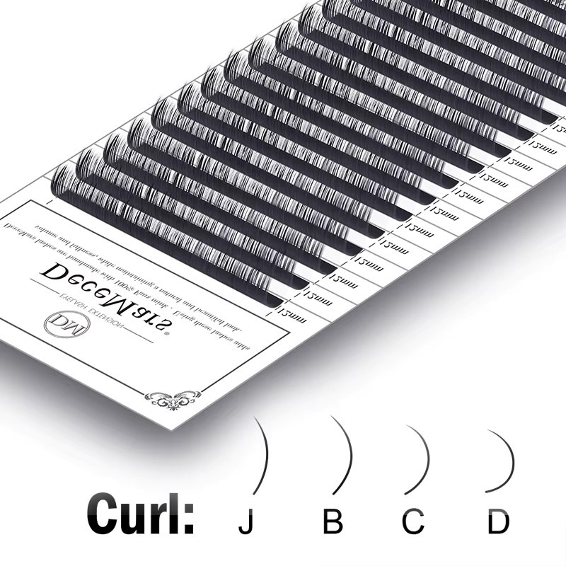 DeceMars Wimpernverlängerung, 5 Packungen, Faux-Nerz-Wimpern, Unisex - Bild 3