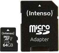 Intenso microSDXC Performance Speicherkarte 64 GB UHS-I Schwarz - Bild 2