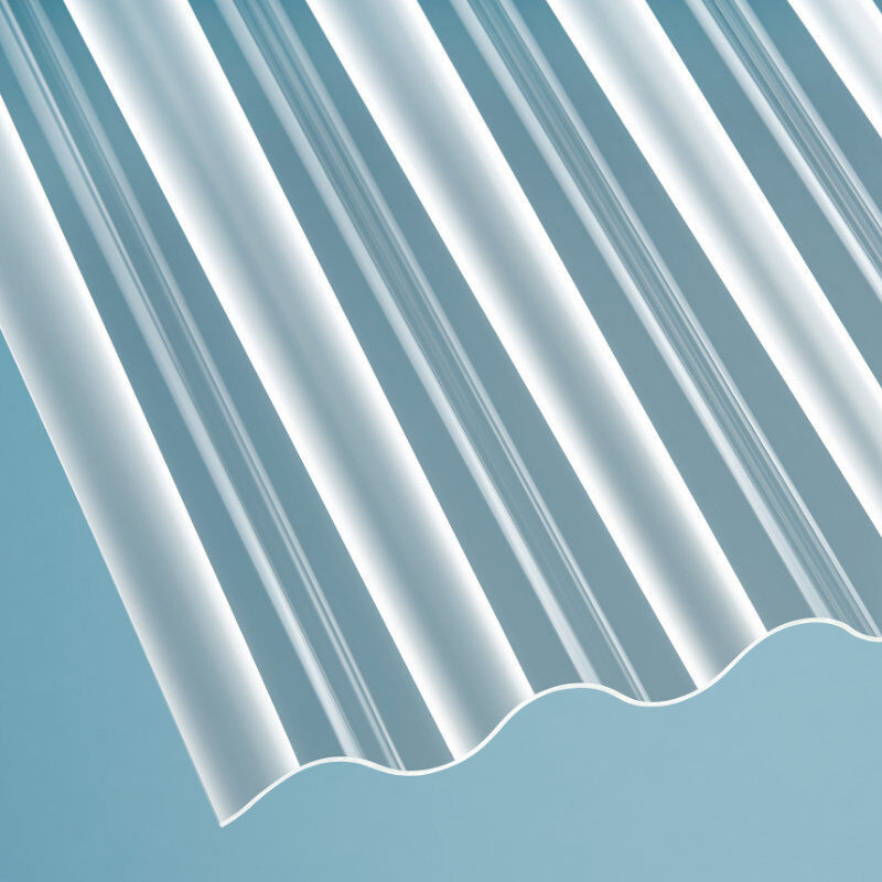 Scobalit Acrylglas Wellplatte glasklar Breite: 104,5 cm, Stärke: 1,5 mm - Bild 1