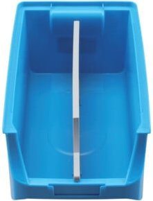Allit Trennsteg quer für Sichtbox Größe 2/2L, 4 Stück, grau/blau - Bild 1