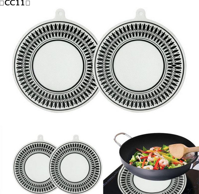 KuZHEN Induktionskochfeld-Matte als rutschfeste Unterlage und Kratzschutz für Induktionsherde sowie Heißluftfritteusen, 1 Stück - Bild 1