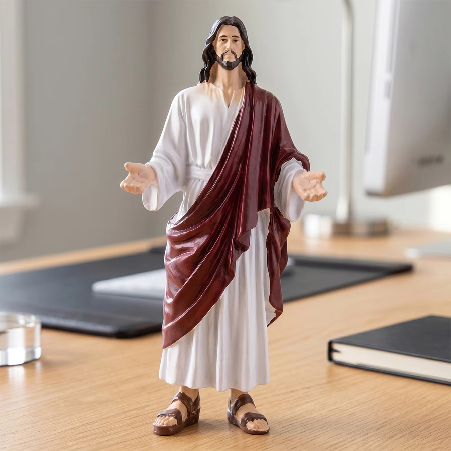 APWIKOGER Jesus Christus Sammler-Edition Figur im 1/6 Maßstab, Heiliges Herz Statue, Multicolor - Bild 2
