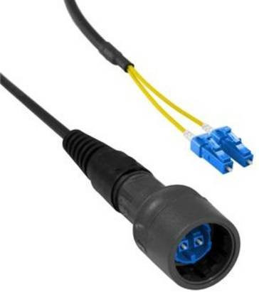 Bulgin LWL-Kabel PXF6050CAB Bulk in Schwarz - Bild 1