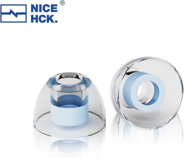 NICEHCK C04 In-Ear Ohrstöpsel aus Flüssigsilikon in Transparent, geräuschisolierend und weich für eine erweiterte Klangbühne - Bild 1
