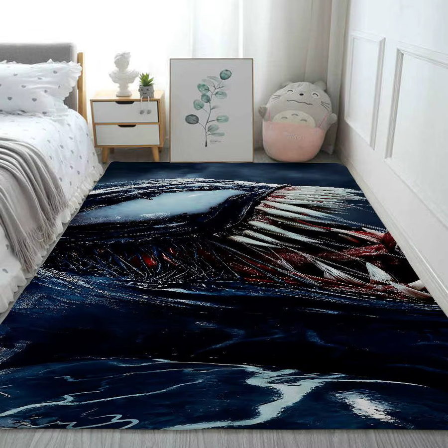 Beast Kingdom Marvel Venom Anti-Rutsch-Fußmatte, Rechteckig, Multicolour, B/T: 60 x 40 cm - Bild 4