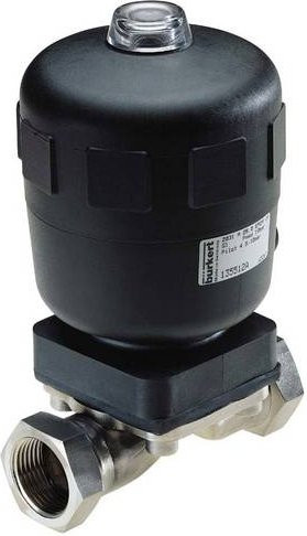 Bürkert Pneumatikventil 2031 330109 in Schwarz aus Kunststoff mit max. 10 bar - Bild 1