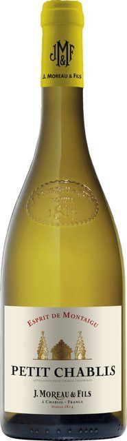 J. Moreau & Fils Petit Chablis, Chardonnay, Weißwein, Burgund, 2023, trocken, 0,75 l - Bild 1